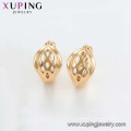 96525 xuping simples nouveaux modèles top vente modèle boucles d&#39;oreilles avec plaqué or 18 carats